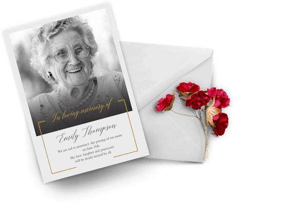 Memorial & Funeral Cards